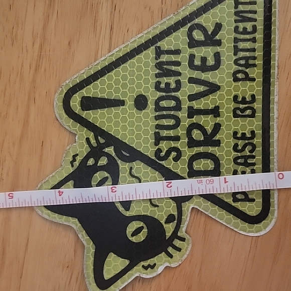 Cat Student Driver Magnets Set - Picture 7 of 7